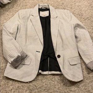 Merona Striped Blazer - Size 8